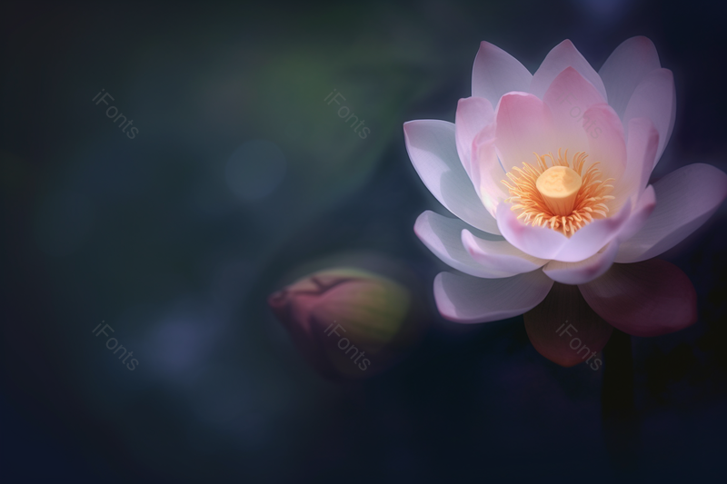 夏至莲花绽放景深实拍摄影图,高清,摄影图,摄影图片,图片大全,摄影图免费下载